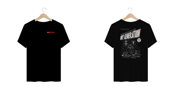 Camiseta Plus Size Limp Bizkit My Generation (Preta, Estampa Frente e Costas)