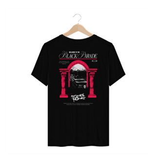 Nome do produto Camiseta Plus Size My Chemical Romance Welcome To The Black Parade (Estampa nas Costas)