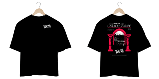 Nome do produto Camiseta Oversized My Chemical Romance Welcome To The Black Parade (Estampa Frente & Costas)
