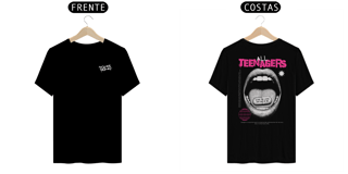 Nome do produto Camiseta My Chemical Romance Teenagers (Estampa Frente & Costas)