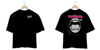 Nome do produto Camiseta Oversized My Chemical Romance Teenagers (Estampa Frente & Costas)