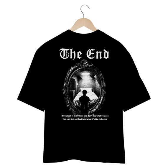 Camiseta Oversized My Chemical Romance The End (Estampas nas costas)