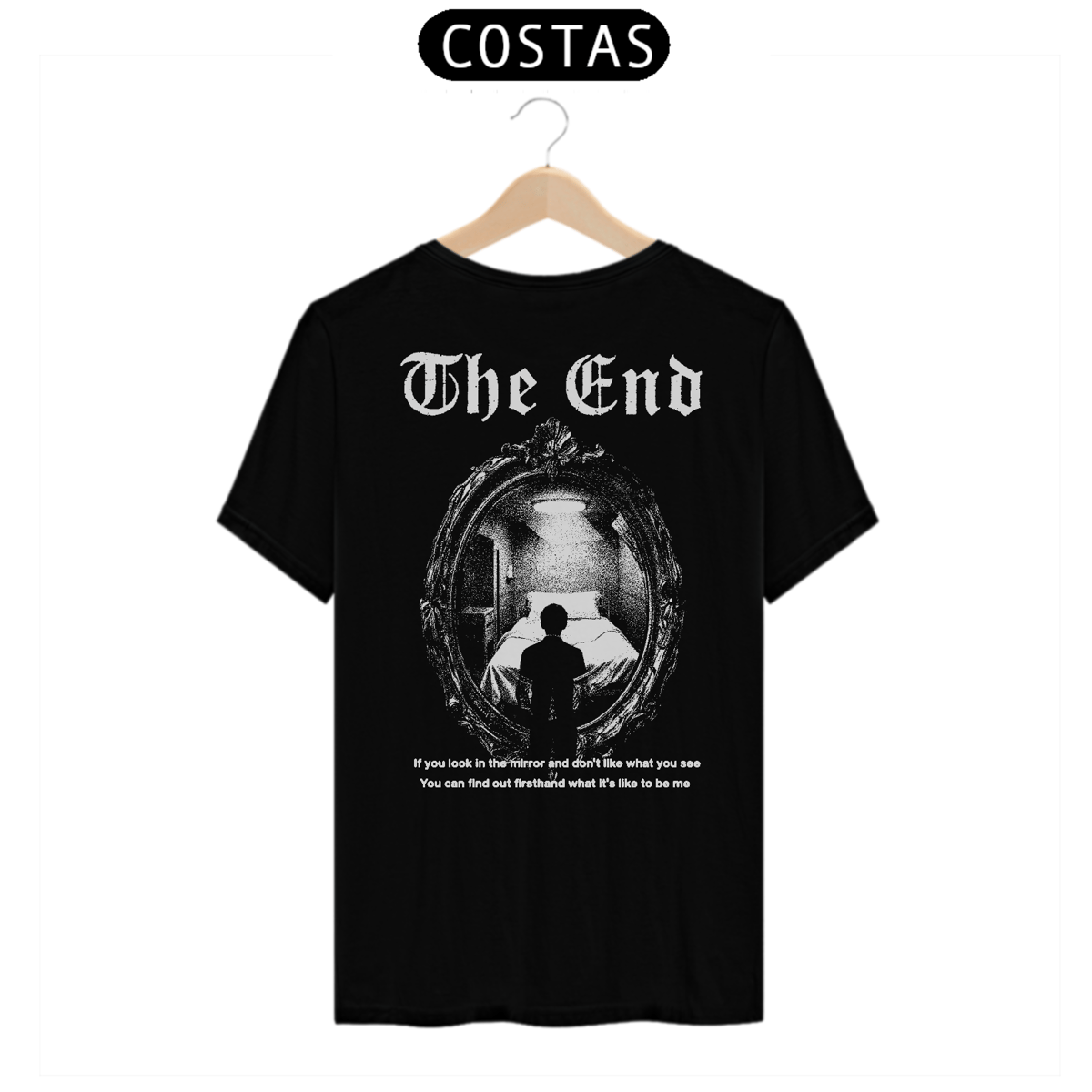 Nome do produto: Camiseta My Chemical Romance The End (Estampa nas Costas)