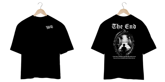 Camiseta Oversized My Chemical Romance The End (Estampa Frente & Costas)