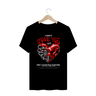 Nome do produto Camiseta Plus Size My Chemical Romance I Don't love You (Preta)