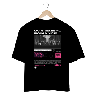 Nome do produto Camiseta Oversized My Chemical Romance São Paulo 06.02