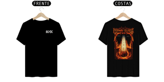 Nome do produto Camiseta AC/DC Highway to Hell (Estampa Frente e Costas)