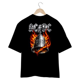 Nome do produto Camiseta Oversized AC/DC Hells Bells (Estampa nas Costas)