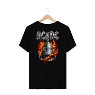 Nome do produto Camiseta Plus Size AC/DC Hells Bells (Estampa nas Costas)