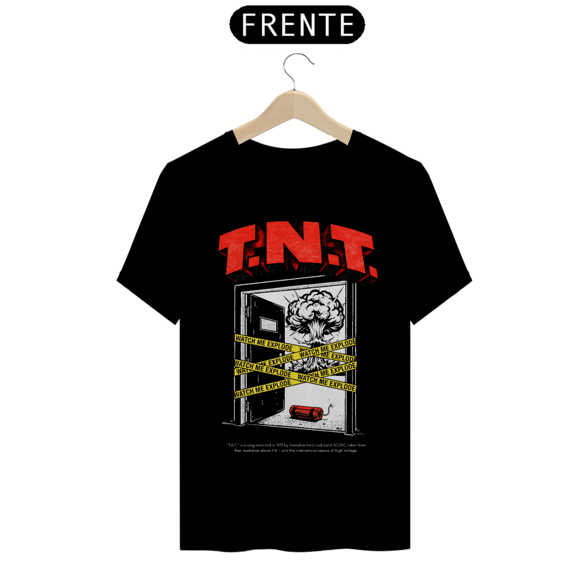 Nome do produto: Camiseta AC/DC T.N.T.