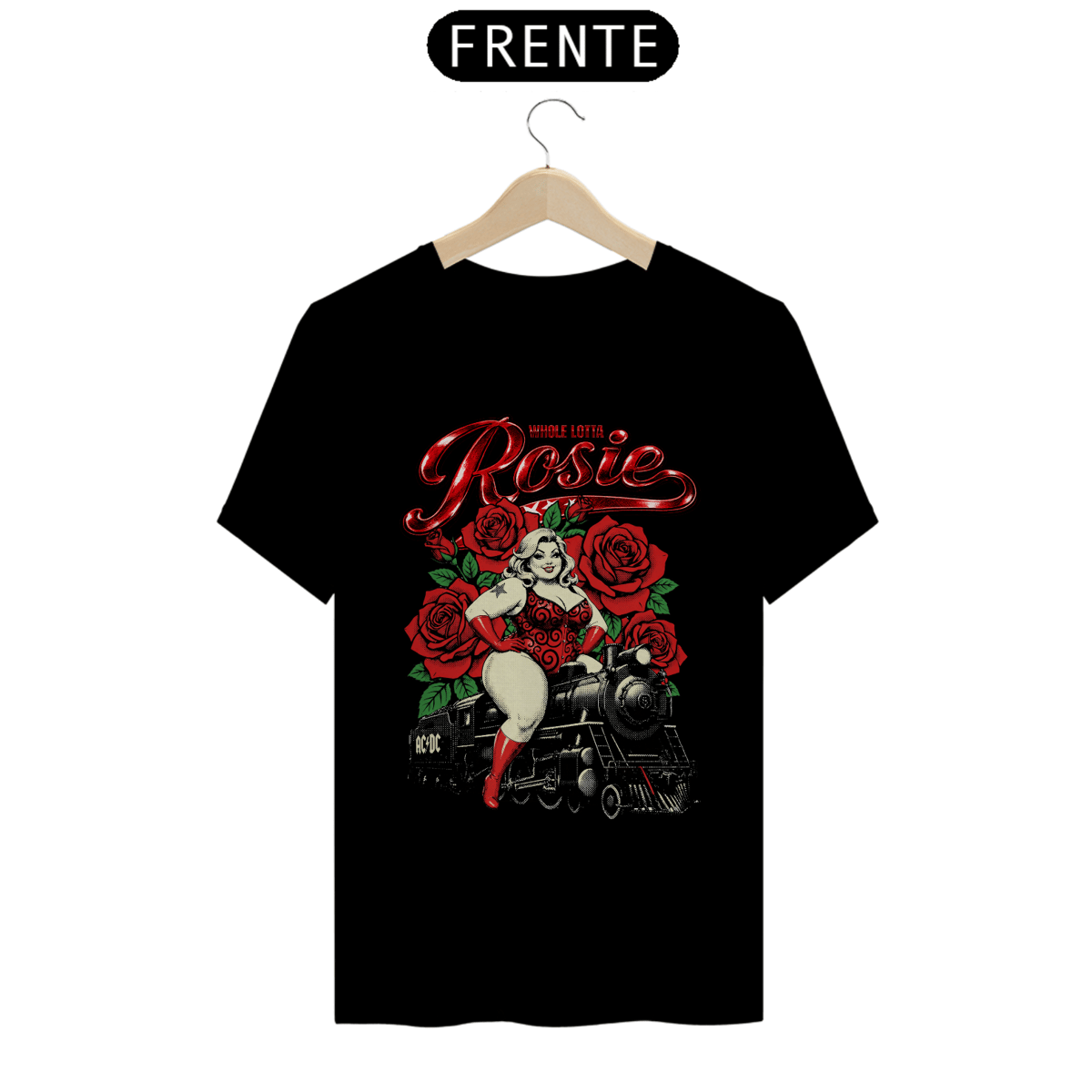 Nome do produto: Camiseta AC/DC Whole Lotta Rosie