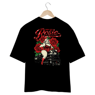 Nome do produto Camiseta Oversized AC/DC Whole Lotta Rosie (Estampa nas Costas)