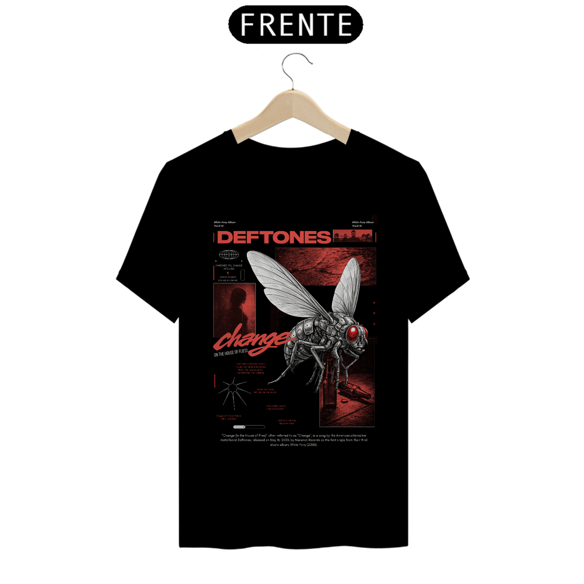 Nome do produto: Camiseta Deftones Change (In The House Of Flies)