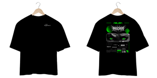 Nome do produto Camiseta Oversized Deftones Mascara (Estampa Frente e Costas)