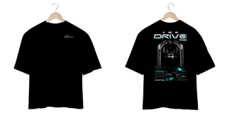 Nome do produto Camiseta Oversized Deftones Be Quiet And Drive (Far Away) (Estampa Frente e Costas)