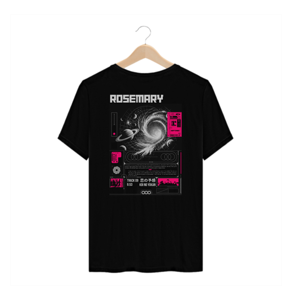 Camiseta Plus Size Deftones Rosemary (Estampa nas Costas)