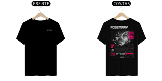 Nome do produto Camiseta Deftones Rosemary (Estampa Frente e Costas)