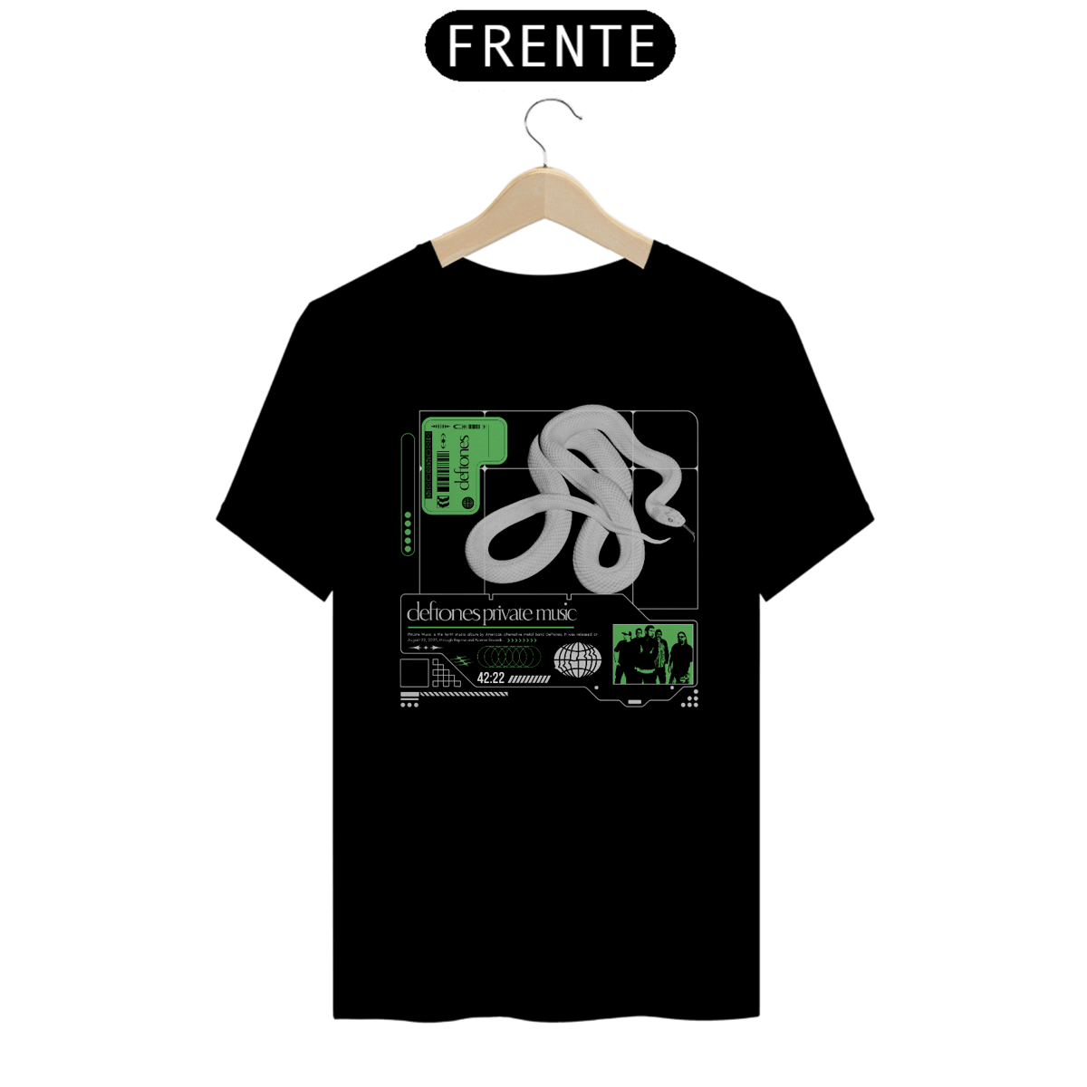 Nome do produto: Camiseta Deftones Private Music 