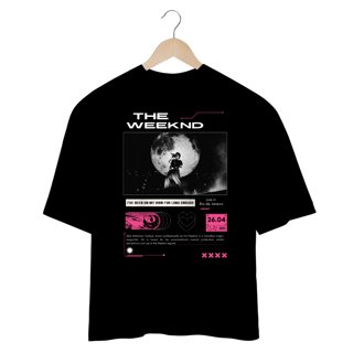 Nome do produto Camiseta Oversized The Weeknd Live in Rio de Janeiro 26.04