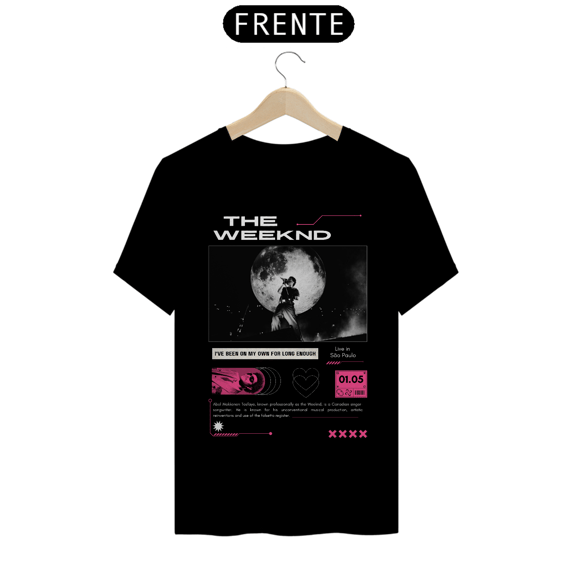 Camiseta The Weeknd Live in São Paulo 01.05