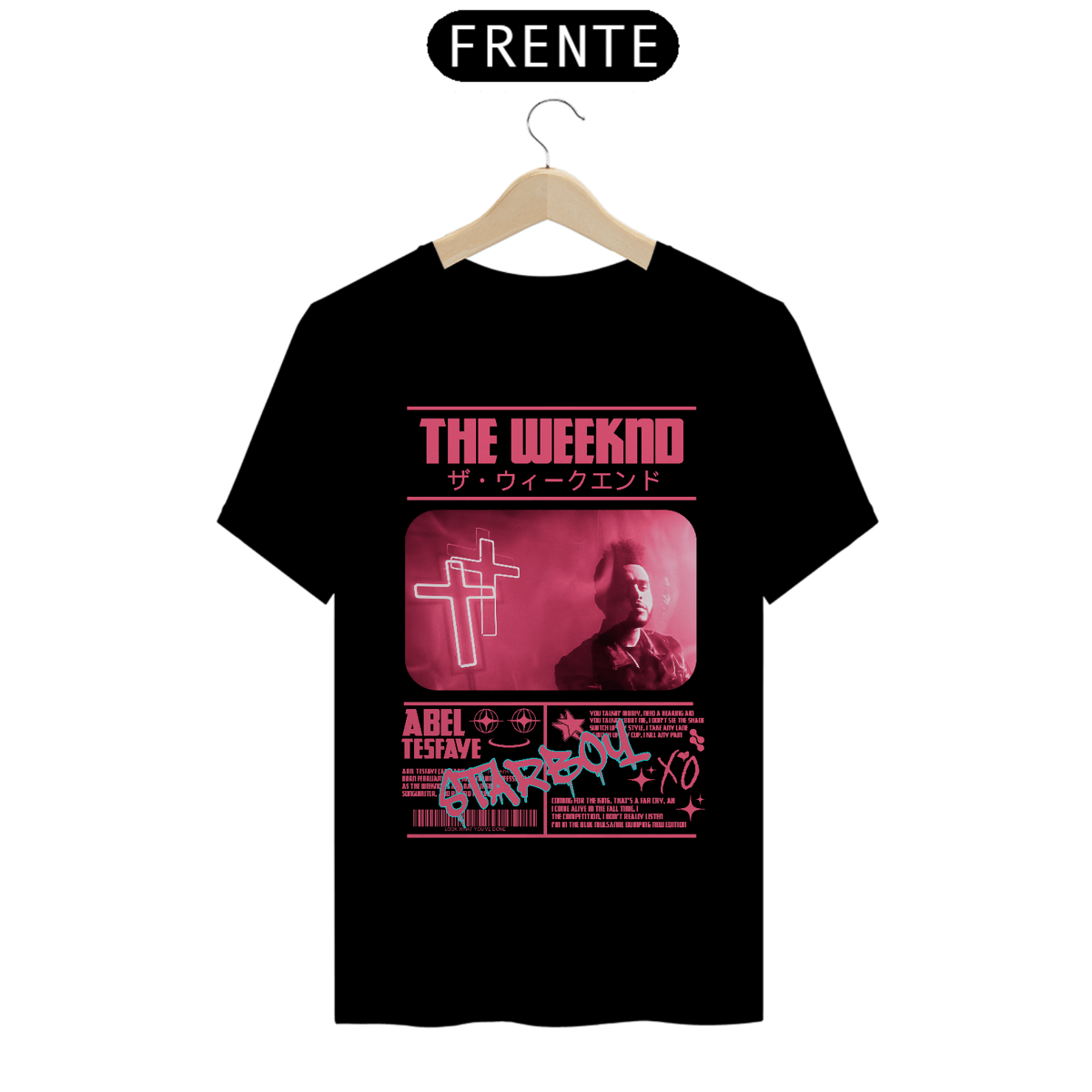 Nome do produto: Camiseta The Weeknd Starboy