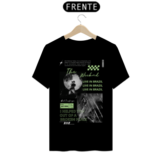 Nome do produto Camiseta The Weeknd Live in Brazil