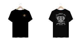 Nome do produto Camiseta Plus Size Guns N' Roses Sweet Child O' Mine V2 (Preta, Estampa Frente e Costas)
