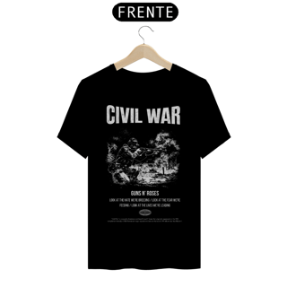 Nome do produto Camiseta Guns N' Roses Civil War (Preta)