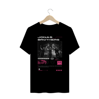 Nome do produto Camiseta Plus Size Jonas Brothers Greetings From São Paulo 13.05