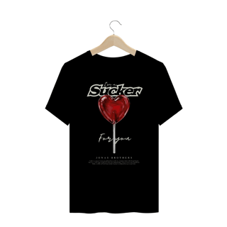 Nome do produto Camiseta Plus Size Jonas Brothers Sucker (Preta)