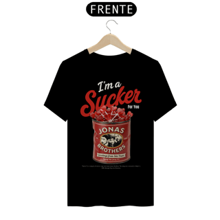 Nome do produto Camiseta Jonas Brothers Sucker V2 (Preta)