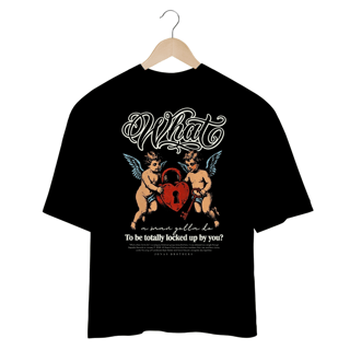 Nome do produto Camiseta Oversized Jonas Brothers What a Man Gotta Do (Preta)