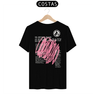 Nome do produto Camiseta Linkin Park The Emptiness Machine (Preta, Estampa nas Costas)