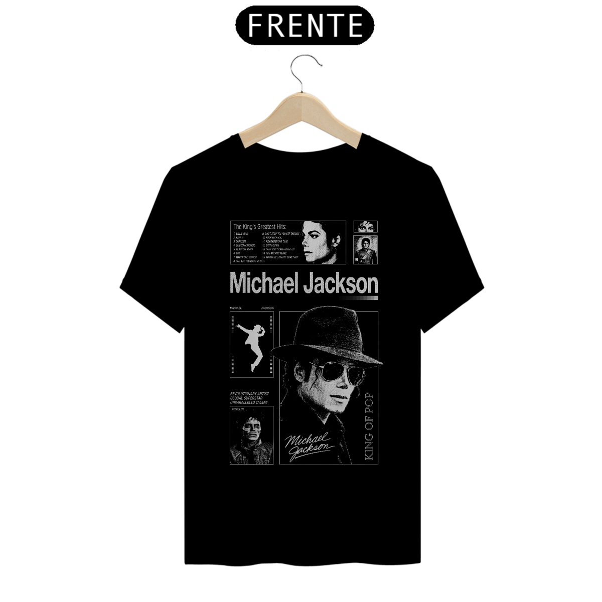 Nome do produto: Camiseta Michael Jackson