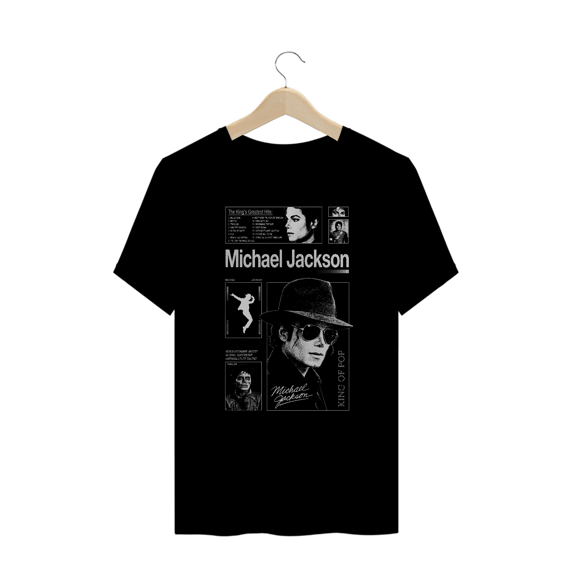 Camiseta Plus Size Michael Jackson