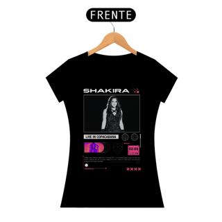 Nome do produto Baby Look Shakira Live in Copacabana 02.05
