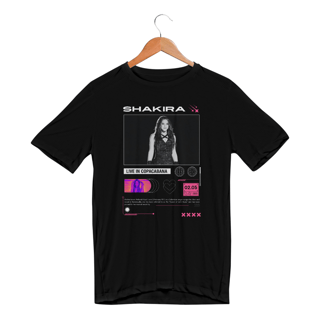 Nome do produto Camiseta com proteção UV Shakira Live in Copacabana 02.05