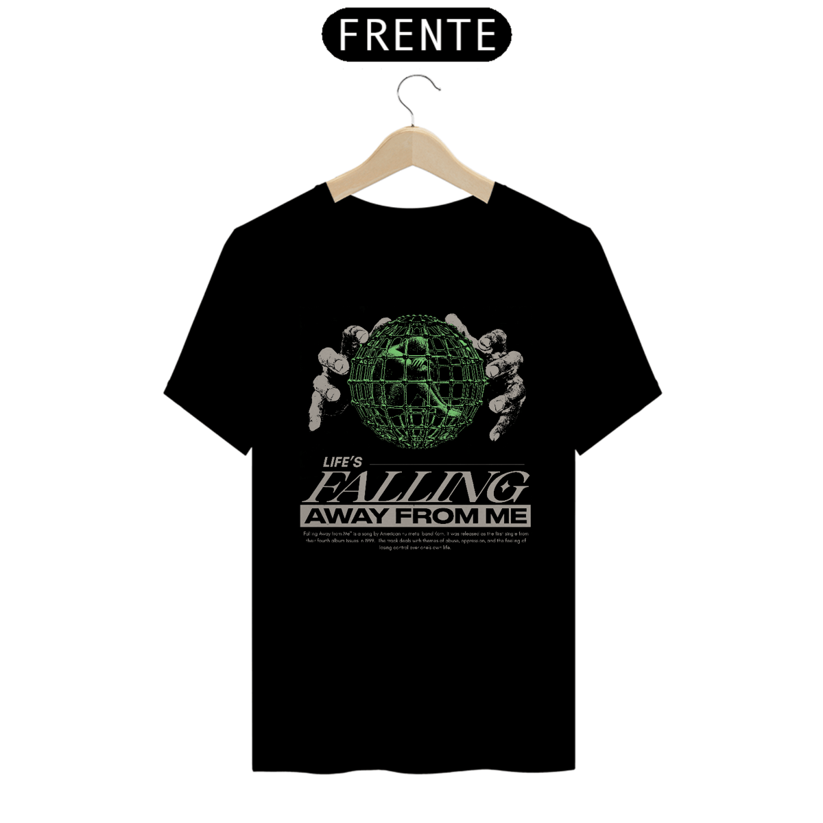 Nome do produto: Camiseta Korn Falling Away From Me