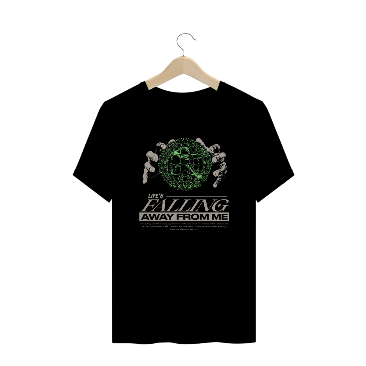 Nome do produto: Camiseta Plus Size Korn Falling Away From Me