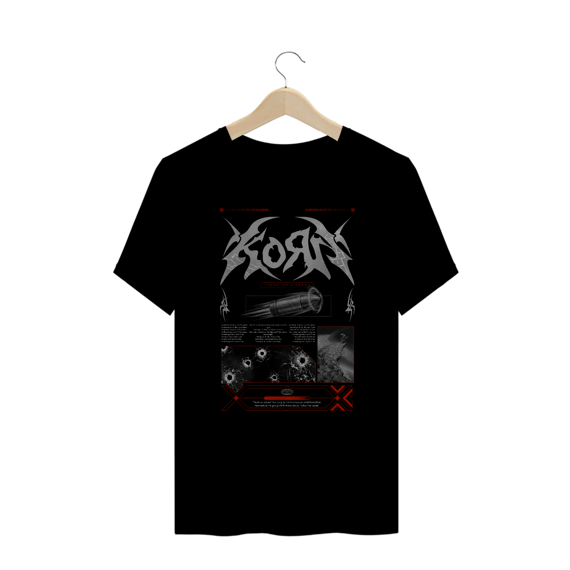 Camiseta Plus Size Korn Freak On A Leash