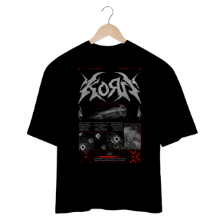 Nome do produto Camiseta Oversized Korn Freak On A Leash