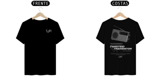 Nome do produto Camiseta Korn Twisted Transistor (Estampa Frente & Costas)