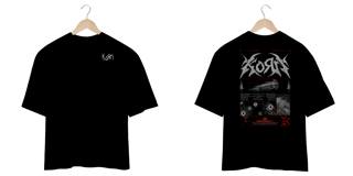 Nome do produto Camiseta Oversized Korn Freak On A Leash (Estampa Frente & Costas)