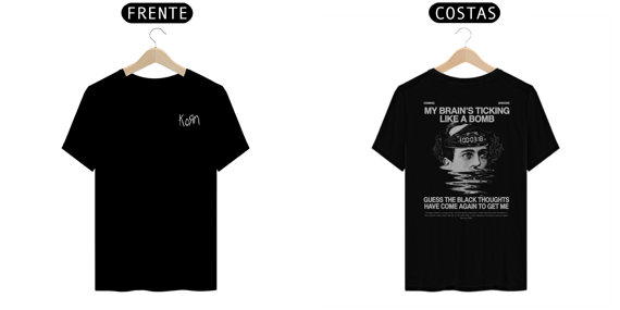 Camiseta Korn Coming Undone (Estampa Frente & Costas)