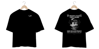 Nome do produto Camiseta Oversized Korn Coming Undone (Estampa Frente & Costas)