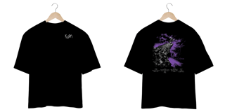 Nome do produto Camiseta Oversized Korn Follow The Leader (Estampa Frente & Costas)