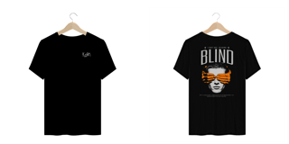 Nome do produto Camiseta Plus Size Korn Blind (Estampa Frente & Costas)