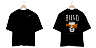 Nome do produto Camiseta Oversized Korn Blind (Estampa Frente & Costas)