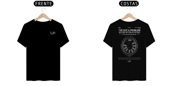 Camiseta Korn Here To Stay (Estampa Frente & Costas)