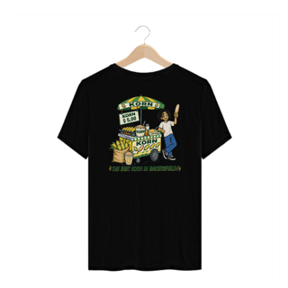 Nome do produto Camiseta Plus Size Korn (Estampa nas Costas)